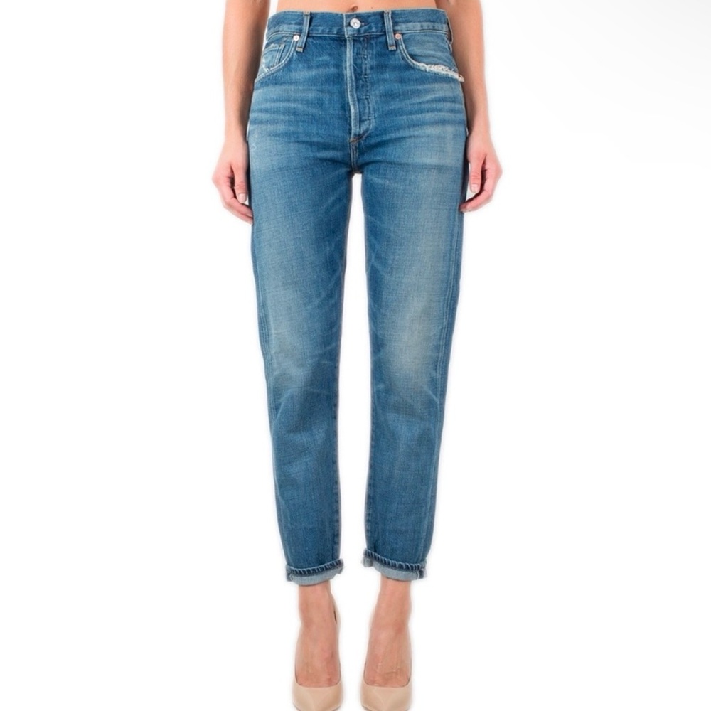 Citizens of Humanity Liya High Rise Classic Fit Crop